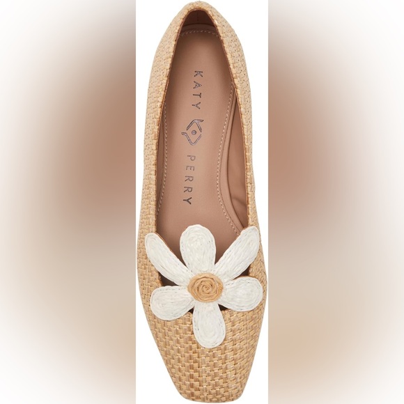 NEW Katy Perry Daisy flats in beige/neutral - Picture 1 of 4